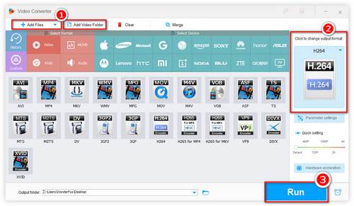 Video Converter H.265 to Other Formats