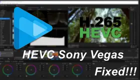 HEVC Sony Vegas