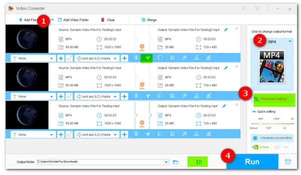 Video Converter High to Low MB