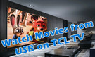 TCL TV Supported Video Format