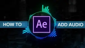 Add Audio in After Effects