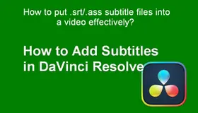 How to Add Subtitles in DaVinci Resolve