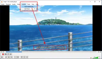 Add Subtitles to Video VLC