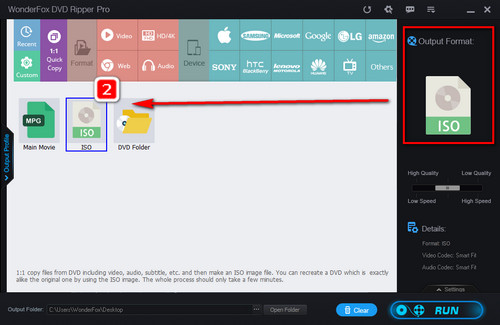 Choose ISO Profile 