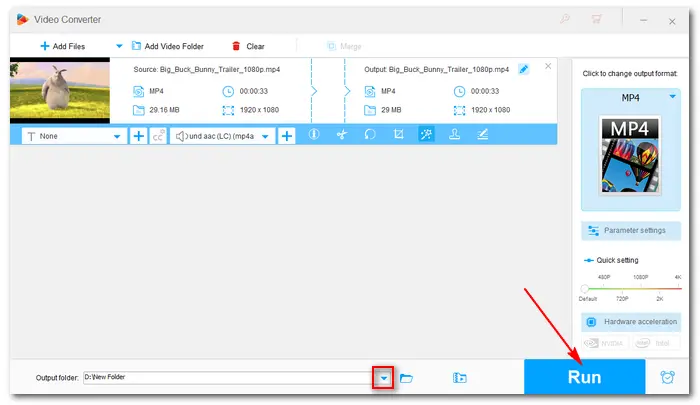 Blur a Portion of Video – Export File