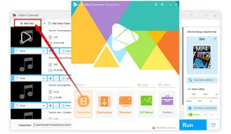 Add Files to Audio File Type Changer