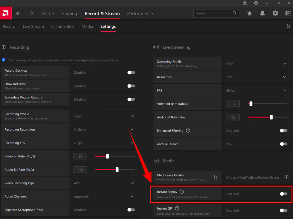 How to Clip on PC with AMD Software