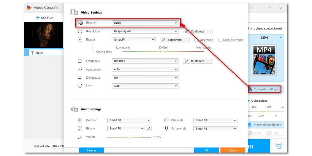 Choose Output Format