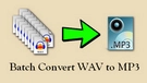 Batch Convert WAV to MP3
