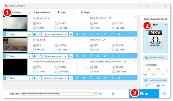 How to convert MP4 to MKV