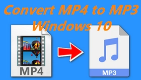 MP4 to MP3 on Windows 10