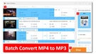 Bulk Convert MP4 to MP3