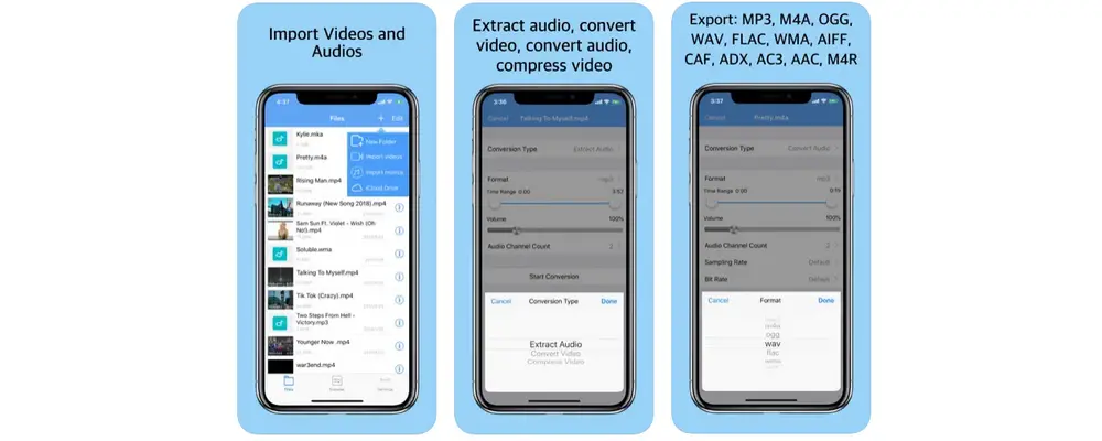 How to Make Video into Audio iPhone