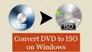 DVD to ISO Windows 10