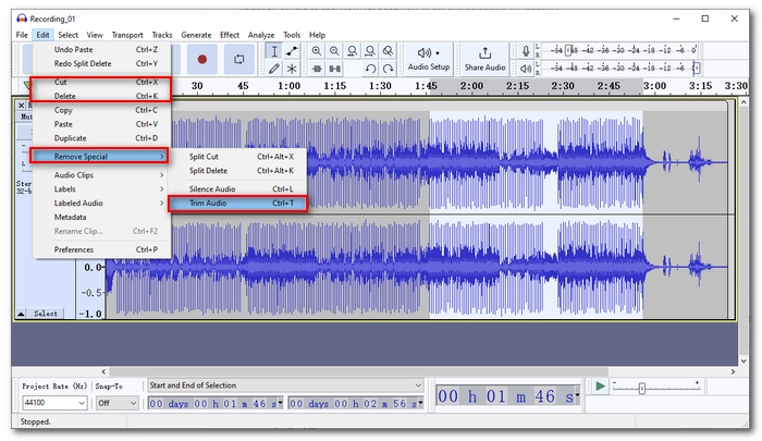 How to Crop Audio Recording