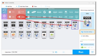 Choose Output Format