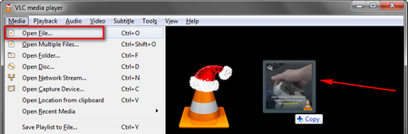 Play Video in VLC