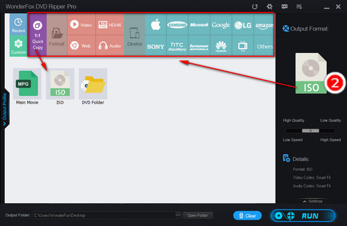 Choose an Output Format