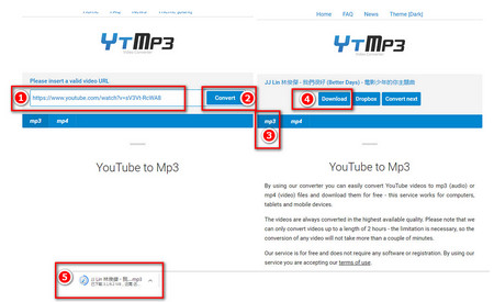 Download Music to MP3 Player from YouTube Online