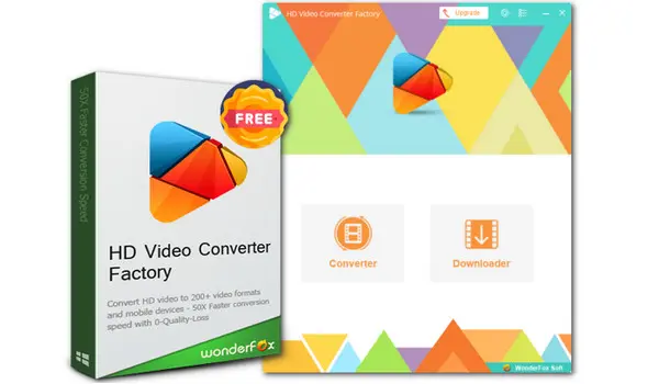 WonderFox Free HD Video Converter Factory 