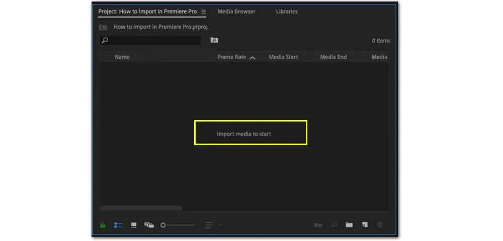 How to Import 4K Video in Premiere Pro