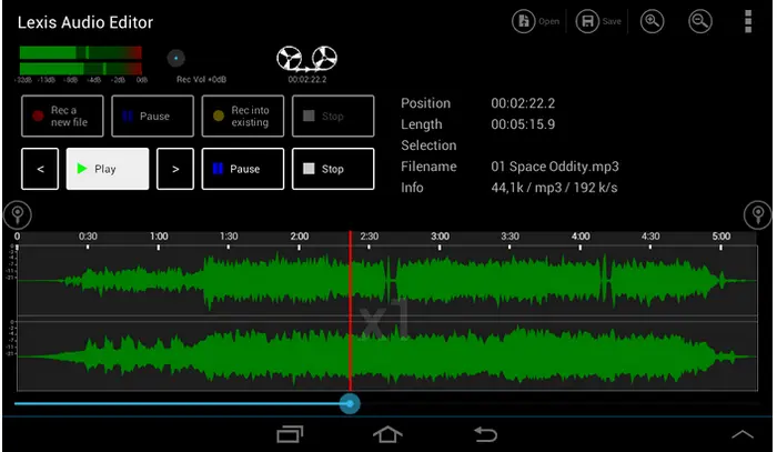 Lexis Audio Editor