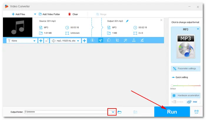 Export Edited Audio File