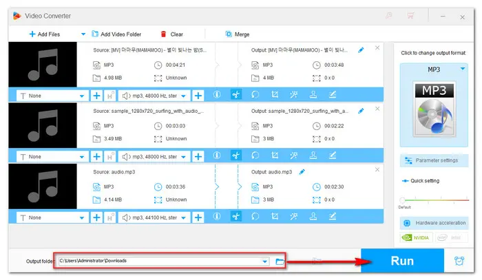 Export the Edited MP3 Files