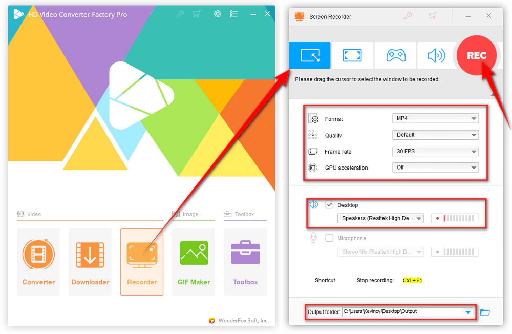 Choose a Screen Recording Mode and Audio Source