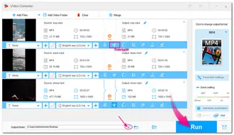 Export Modified Video