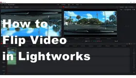 How to Flip Video in Lightworks