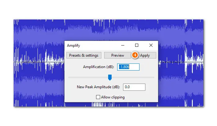 Audacity Boost Volume