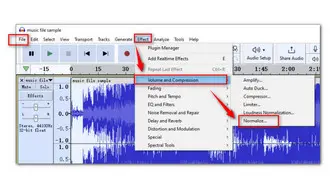 Increase Volume of MP3 Audacity