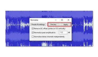 Increase Volume Audacity