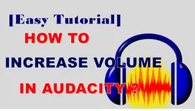 Increase Volume in Audacity