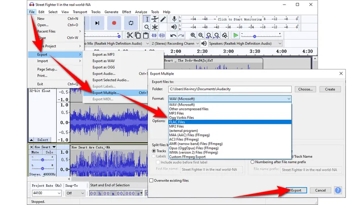 How to Make a Video Audio Only Using Audacity