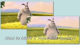 Make a Video Bad Quality
