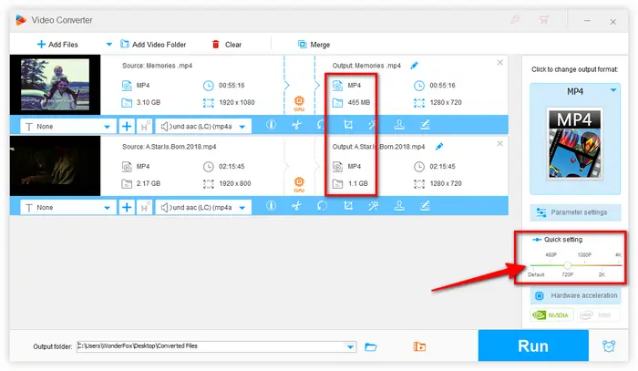 How to Minimize Size of Video