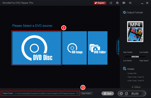 Load your movies into the PS4 converter