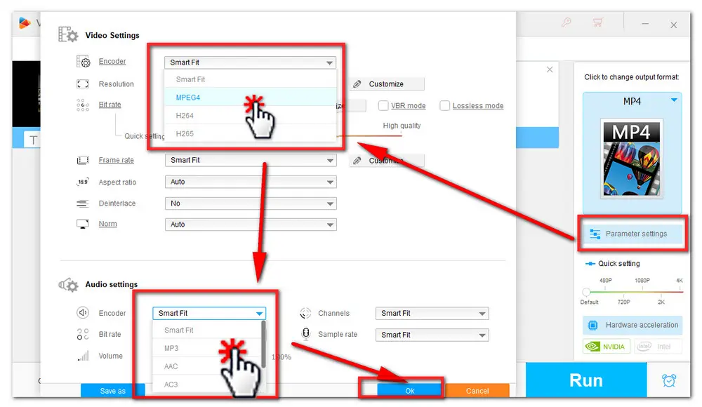 Change Codec of MKV File