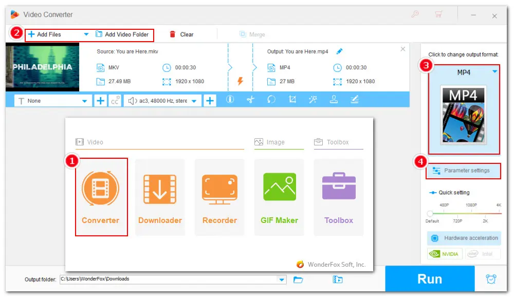 Convert Format and Change Codecs