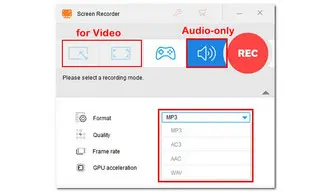 Select a Recording Mode