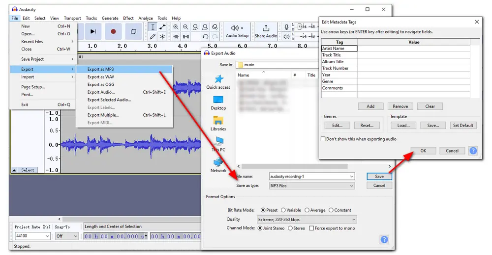 How to Get Audacity to Record Desktop Audio