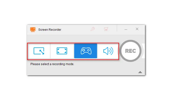 Select A Recording Mode