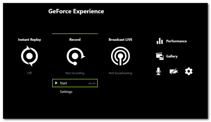 Record Game on PC with GeForce Experience