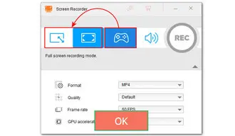 Choose Recording Portion