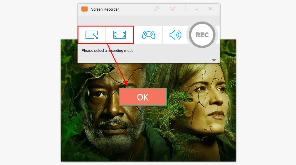 Select a Recording Area