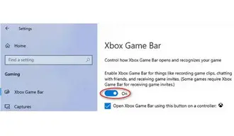 Enable Xbox Game Bar