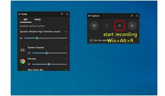 Record Screen on Windows with Game Bar