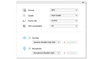 Change Recording Settings